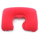 Portable Inflatable U Shape Neck Comfortable Pillow Office Air Cushion Airplane Driving Nap Support Head Rest Travel Pillow