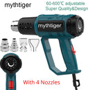 2000W LCD/NO LCD Heat Gun Variable Temperature Advanced Electric Hot Air Gun Power Tool Hair dryer for soldering Thermoregulator