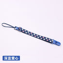 1pcs Comfortable Material Pacifier Cute Baby Clips Chain Dummy Clip Holder Nipples Children Cartoon Pacifier Clip Soother Holder