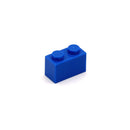 100pcs DIY Building Blocks Thick Figures Bricks 1x2Dots Educational Creative Size Compatible With 3004 Plastic Toys for Children