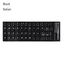Keyboard Stickers Alphabet Layout English Russian Spanish Deutsch Arabic Laptop Desktop Tool Wear-resistant Non-slip Stickers