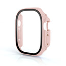 Glass+case For Apple Watch Ultra 49mm strap smartwatch PC Bumper+Screen Protector Tempered Cover iwatch series band Accessories