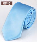 Fashion Narrow Casual Arrowhead Skinny Red Necktie Slim Black Tie For Men 5cm Man Accessories Simplicity For Party Formal Ties
