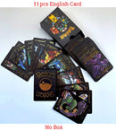 New Pokemon Cards Metal Gold Silver Vmax GX Card Box Charizard Pikachu Rare Collection Battle Trainer Card Children Toys Gift