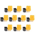 10 x Amass XT60+ XT60H XT30U XT90H Plug Connector With Sheath Housing 5 Male 5 Female (5 Pair )