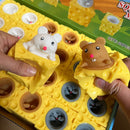 Stress-relieving pet Cheese mouse cheese pinch fun Stress ball vent squirrel cup prank toy