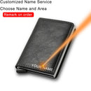Rfid Card Holder Wallets for Men Money Bag Male Short Leather Walet Small Slim Leather Smart Thin Wallets Purse Drop Shipping