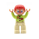 Big Size Action Figures City Princess Policemen Family Building Block Doll Character Accessory Toys Assembly Children Kids Gift