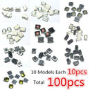 Car Remote Control Key Tou son offch Repair Small Switch Micro Push Buttons Touch Component Package pulsador For Nissan, Honda,