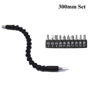 Flexible Shaft Extension Screwdriver Drill Bit Holder Link for Electronic Drill 200/250/295/400mm Hex Screwdriver Soft Shafts
