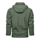 Men Outdoor Windproof Jacket Windbreaker Coat Hiking Rain Camping Fishing Tactical Male Clothing Breathable Jackets Plus Size