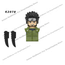 WM6109 Naruto blocks anime Sasuke Kakashi Madara Zetsu Might Guy Rock Lee mini action toy figures Assemble bricks toys kid gifts