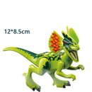 Jurassic Dinosaurs Building Blocks Indominus Rex DIY Tyrannosaurus Action Figure Models Children Toys Animals Gifts