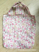 Sanrio Hello Kitty Small Folding Shopping Bag Melody Polyester Eco Bag Cartoon Shoulder Bag Handbag