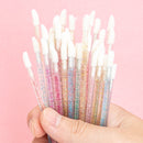 100/50Pcs Disposable Eyelash Brushes Eyelashes Extension Tools Eyebrow Brush Mascara Wands Applicator Spoolers Eye Lash Cosmetic