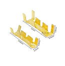 453 /453C U-shaped terminal tab cold inserts terminal wire connector terminales electricos small teeth terminal 0.3-4.0mm²