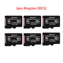 Kingston Memory Card 128GB 32GB SDCS2 TF 64GB 256GB SDCS2 Micro SD Card 100MB/S Reading Speed Class 10 Flash Card SD