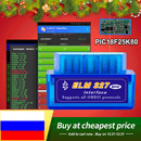 OBD2 Mini Scanner ELM327 Bluetooth V2.1 for Android Torque ELM327 V1.5 PIC18F25K80 Code Reader Car Scanner Auto Diagnostic Tool