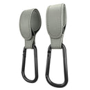 1/2pcs PU Leather Baby Bag Stroller Hook Pram Rotate 360 Degree Rotatable Cart Organizer Pram Hook Stroller Accessories