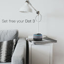 GGMM Original Portable Battery Base For Amazon Echo Dot 3rd Gen Rechargable Docking Station For Alexa Speaker with 8 Hours Play