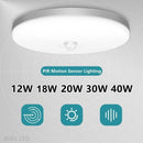 LED Ceiling Lights PIR Motion Sensor Smart Home Lighting 12W 18W 20W 30W 40W Ceiling Lamp For Room Hallways Corridor 110V 220V