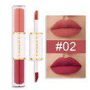 5 In 1 Matte Lipstick Kit Combo Strip Velvet Sexy Red Lip Tint Non-stick Cup Lip Gloss Lip Oil Makeup Lips Cosmetic Set