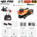 AE8 Pro Max Drone 8k Professional Dual Camera GPS Positioning 360° Obstacle Avoidance Quadcopter Brushless RC airplane toy 249g