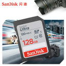 SanDisk Ultra Original SD card 8GB 16GB 32GB SDHC 64GB 128GB 256GB SDXC Class10 Memory Card C10 R80mb/s USH-1 Support for Camera