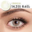 2pcs Yearly Contact Lenses Colored Contacts Beautiful Pupil Natural Contact Lenses for Eyes Color Yearly Cosmetic Contact Lens