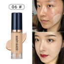 6ml Matte Liquid Foundation Cream Smooth Long Wear Oil-Control Face Foundation Full Coverage Concealer Waterproof Contour Makeup