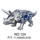 Jurassic Dinosaurs Building Blocks Indominus Rex DIY Tyrannosaurus Action Figure Models Children Toys Animals Gifts