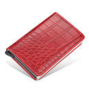 New Men women smart RFID wallet Card Holder fashion purse Aluminum alloy Business Credit Bank Card Holder Casual Mini wallet