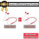 Lenovo Bluetooth5.0 Wireless Earbuds Magnetic Neckband Earphones IPX5 Waterproof Sport Headset with Noise Cancelling Mic HE05
