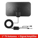 Kebidumei TV Antenna 4K 8K 25DB High Gain HD TV DTV Box Digital EU Plug 3000 Miles Booster Active Indoor Aerial Flat Design