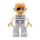 Big Size Action Figures City Princess Policemen Family Building Block Doll Character Accessory Toys Assembly Children Kids Gift