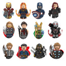 XH1261 Building Blocks Disney Anime Bricks Mini Action Toy Figures Assemble Blocks Kids Child Toys Gift