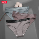 FINETOO 3Pcs/Set Colorful Stripes Panties Women&
