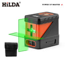2 Lines Laser Level Self Levelling Green Beams Laser Horizontal & Vertical Cross-Line