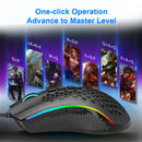 Redragon Storm M808 USB wired RGB Gaming Mouse 12400 DPI programmable game mice backlight ergonomic laptop PC computer