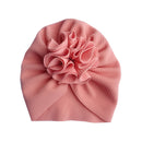 Cute Flower Baby Hat Toddler Turban Infant Head wraps Kids Bonnet Newborn Toddler Beanie Cap for 0-18m