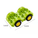 Big Building Blocks Accessories Compatible Large Bricks Children Kids Truck Car Bus City Traffic Series Assembly Educational Toy