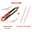 Profile Scribing Ruler Contour Gauge With Lock Adjustable Locking Precise Woodworking Measuring Gauge Measurement Tool In Stock
