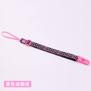 1pcs Comfortable Material Pacifier Cute Baby Clips Chain Dummy Clip Holder Nipples Children Cartoon Pacifier Clip Soother Holder