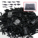 Army Guns Weapon Pieces Assembly Blocks Soldier Figure Accessories DIY MOC Bricks Accessories WW2 Military GunToys Gift For Kids