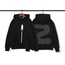 Graffiti Letter Foam Plus Velvet Sweatshirts Men and Women Harajuku Oversized Fleece Hoodie Hip Hop Stranger Things Hooded Hoody