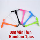500mAh Stroller Fan Personal Portable Desk Handheld Baby Bed Car Seat Fan USB Rechargeable Fan Mini Stroller Accessories