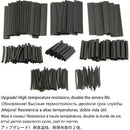 127pcs Heat Shrink Tube Wires Shrinking Wrap Tubing Wire Connect Cover Protection Cable Electric Cable Waterproof Shrinkable 2:1