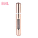 5ML/8ML Mini Small Perfume Refillable Bottle Portable Aluminum Atomizer Travel Refill Perfume Spray Bottle Cosmetic Container