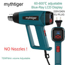 Heat Gun 2000W Professional Hot Air Gun with 2 Temperature Modes Hands-Free Stand Built-in Ideal for Stripping Paints Soldering
