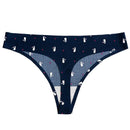 Lady Print Lovely Panties Women Cotton Seamless Underwear for Female Sexy Low Ries G-String Thongs Comfort Briefs Lingerie